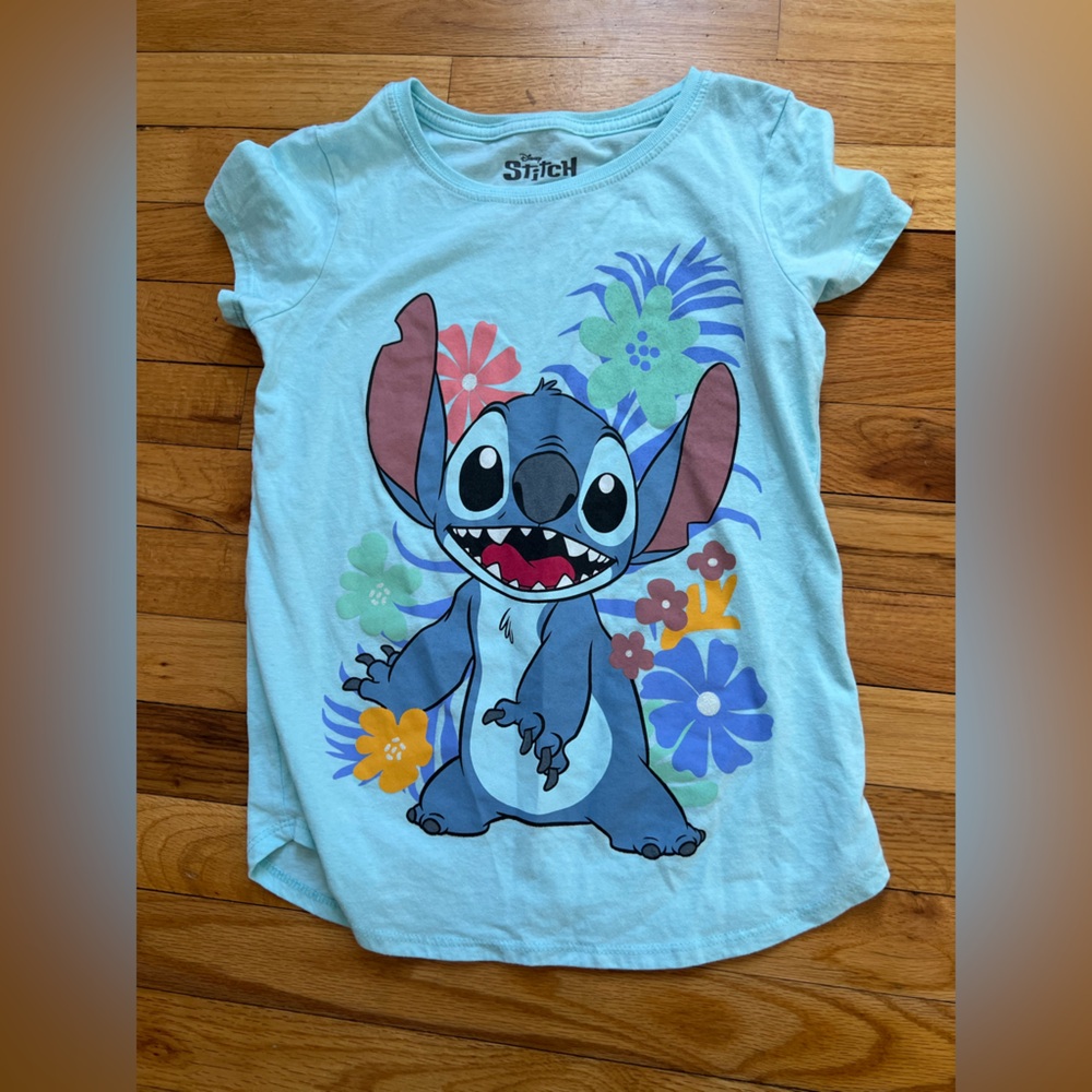 Kids' Blue Graphic T-Shirt
